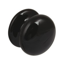 Knob Ceramic Ø 50 mm Victoria Black