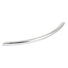Bow Handle Steel Fixing Centres 96-160 mm Polished chrome fixing centres 160 mm