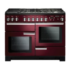 Range Cooker Electric Induction 1100 mm Rangemaster Professional Deluxe 110 Black finish