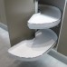 please look Suitable for 900 mm cabinet with 450 mm door or 1000 mm cabinet with 500 mm door Dark grey left handed