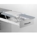 Ironing Board Built-in Ironfix Folding Grey stripes