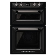Double Oven Multifunction 600 mm Smeg Victoria DOSF6920N1 - Black