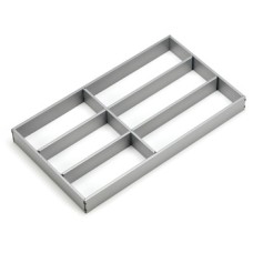 Drawer Insert Width 276 mm for Nova Pro Scala Grass Tavinea Sorto For cabinet width 400 mm and above silver