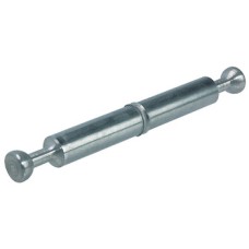 Double-Ended Bolt for Ø 7 mm with Centre Ridge Minifix Drilling distance B: 34 mm bright