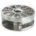 Connector Housing for Wood Thickness from 24 mm Maxifix SW6 bright finish