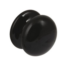 Knob Ceramic Ø 38 mm Victoria Black