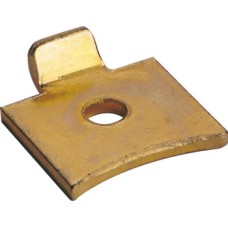 Shelf Support Stud Single for Use with Flat Bookcase and Universal M Strips Bright zinc plated