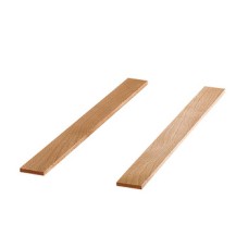 Beech Glides for Free Standing Wicker Baskets Height x depth x width: 6 x 480 x 40 mm
