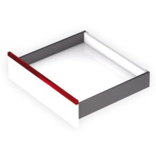 Drawer Set 89 mm High with Dynapro Soft Close Runners Vionaro Length 270 mm graphite