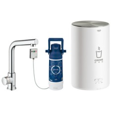 Tap Instant Hot Water 3 Litres L-Spout Grohe Red II Mono Polished chrome Grohe model 303 29 001