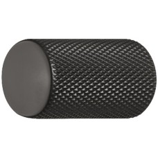 Knob Aluminium Ø 17 mm Graf Matt black
