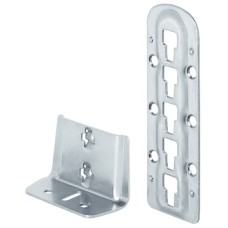 Bed Fitting Tie Bar Support Adjustable Steel Height: 140 mm blue galvanized