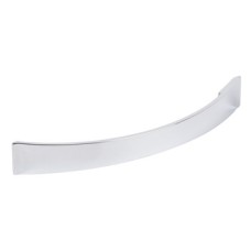 Bow Handle Zinc Alloy Fixing Centres 128 mm Odessa Polished chrome