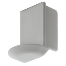 End Caps for Recess Mounting Aluminium Profiles Loox 1194 With cable outlet Rectangular end cap to suit 833.74.819 and 833.74.820