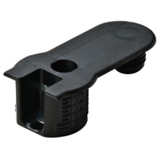Connector Housing Plastic Rafix-20 With and without dowel with and without ridge with tightening element For wood thickness 19 mm dim. A 9.5 mm drilling depth X 14.2<sup>+0.2</sup> mm black