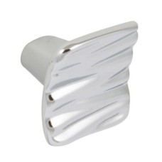 Knob Zinc Alloy 34 x 34 mm Oasi Polished chrome