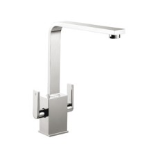 Mixer Tap Dual Lever Rangemaster Quadrant Contemporary TQC1BF/ - Brushed
