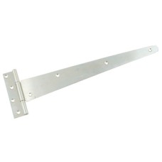 Tee Hinge Medium Pattern Mild Steel Bright zinc plated Length 413 mm Dim. A 124 mm Dim. B 41 mm