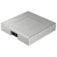 Sensor Switch Modular Surface Mounted Loox Touchless soft on/off switching Plastic silver coloured