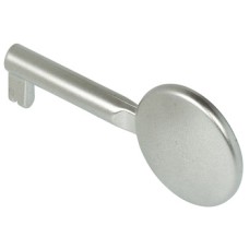 Decorative Key Zinc Alloy with 40 mm Effective Shank Length Matt nickel plated