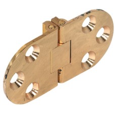 Table Hinge Self Supporting Folding Matt brass