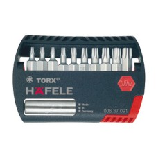 Bit Box TS with Magnetic Holder Häfele No. of bits: 10