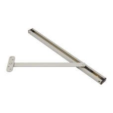 Door Holder Overhead for Outward Opening Doors Steel and Plastic Silver