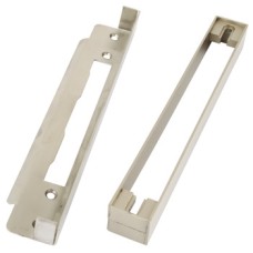 Universal Rebate Set to Suit Startec Lock Cases with Square Forends Stainless Steel Size 25 mm satin