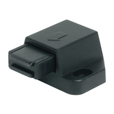 Magnetic Pressure Catch for Screw Fixing for Single Glass Doors Pull 1.8 kg black