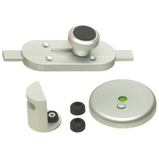 Indicator Bolt Set Cubicle Fittings for 17-21 mm Board Partitions Aluminium Black polyester powder coated finish