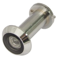 Door Viewer 200° Viewing Angle Brass To suit doors 40-55 mm thick polished brass