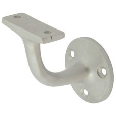 Handrail Bracket Suitable for Flat Based Handrails Face Fixing Satin anodised aluminium Projection 95 mm