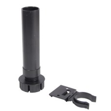 Plinth Feet Set with Plinth Clip for Plinth Height 150 mm Plastic 150 mm height - Black - (New number for 637.65-0015)