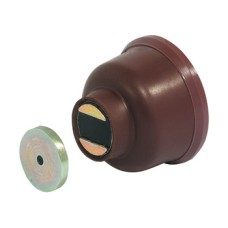 Door Holder Pull 10 kg for Wall Mounting Magnetic Brown