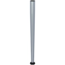 Conical Leg Height 710 mm Ø 60 mm Tubular Steel With height adjustable screw giving +15 mm adjustment Polished chrome plated