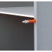 Hinge Buffer Smove Piston Door Eliminates the noise of doors/drawers slamming Grey