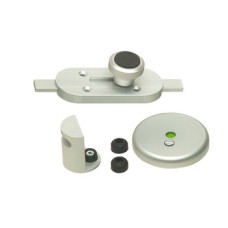Indicator Bolt Set Cubicle Fittings for 12-13 mm Board Partitions Aluminium Satin anodised finish