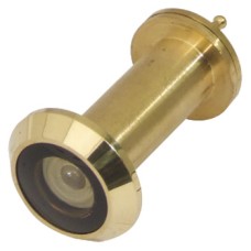 Door Viewer 200° Viewing Angle for Doors 35-55 mm Thick Brass Polished