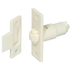 Roller Catch Mortice Size 48 mm for Full Size Doors White