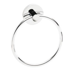 Towel Ring Height 180 mm x Width 155 mm x Depth 38 mm Britannia Concealed fixings Polished chrome finish