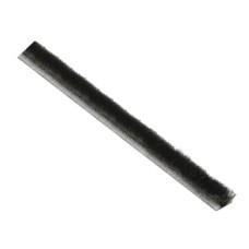 Window Seal Slide Pile and Fin 5.0 mm Plastic Brown