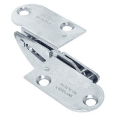 Flap and Table Hinge Folding Leaf Recess-mounted Wood thickness 18 mm Dim A 25 mm Dim B 47 mm