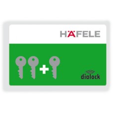 Programming Key Card Plastic Dialock Programming key card 54 x 85 mm