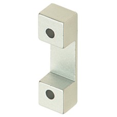 Keep Outward Opening Cubicle Fittings Aluminium fittings for 17-21 mm board partitions Satin anodised finish
