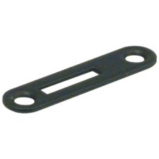 Striking Plate for Hooked Lever Locks Black steel