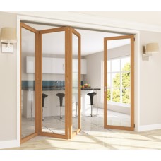 Fitting Set for Folding Interior Partition Doors Roomflex Top hung end folding system For 2 doors door configuration 2 + 0