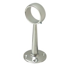 Flat Centre Post Bar Railing System For Ø 38-51 mm tubes Ø 38 mm polished chrome finish