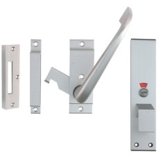 Facility Door Set Unhanded For 20-44 mm door thickness Satin anodised aluminium finish