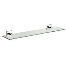 Glass Shelf Height 54 mm x Width 590 mm x Depth 134 mm Chester Chrome plated finish