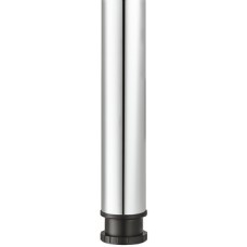 Table Leg Ø 60/80 mm Tubular Steel Steel Ø 60 mm height 710 mm polished chrome